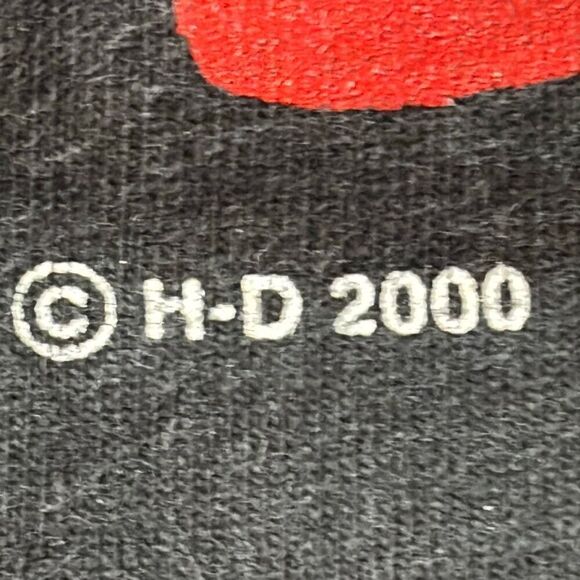 Vtg 2000 Y2K Harley Davidson Victoria Canada Bald Eagle t shirt 2XL - Picture 4 of 7